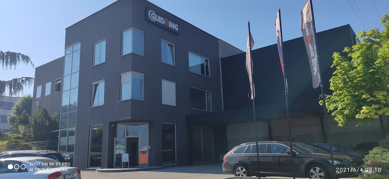 Gledring headquarters and manufacturing facility in Slovenia